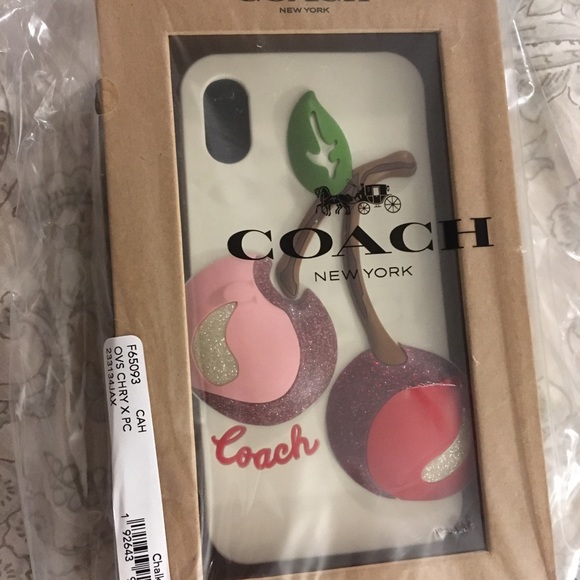 Coach Oversized Cherry X F65093 - Picture 2 of 5
